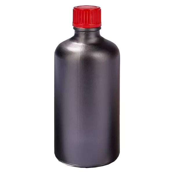 100ml fles 11mm SV rood STD BlackLine UT18/100 100ml fles 11mm SV rood STD BlackLine UT18/100