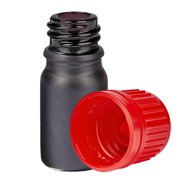 5ml flesje 11mm SV rood OV BlackLine UT18/5 5ml flesje 11mm SV rood OV BlackLine UT18/5