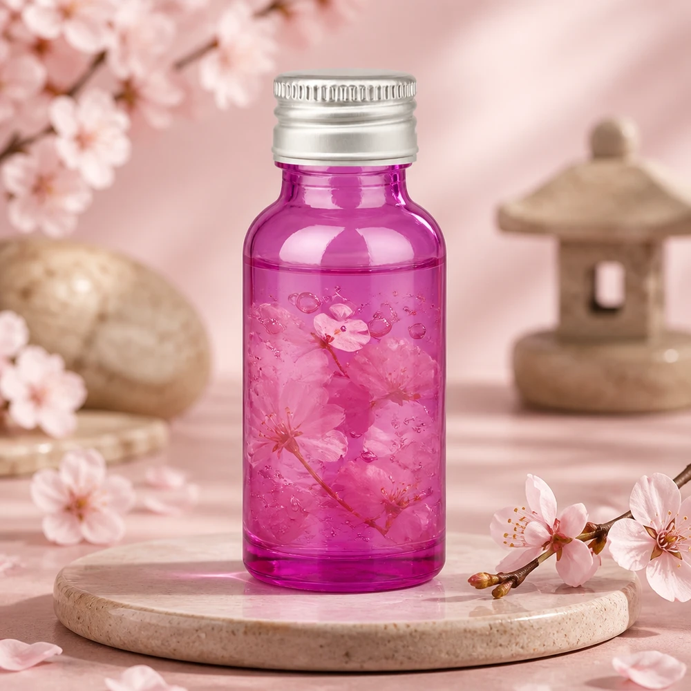 20 ml violet glas met matte aluminium-zilverkleurige dop voor optimale bescherming tegen licht