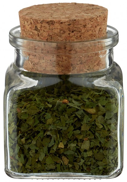 Idee voor een glazen kruidenpotje: Vierkant 120 ml helder inclusief kurk Idee voor een glazen kruidenpotje: Vierkant 120 ml helder inclusief kurk