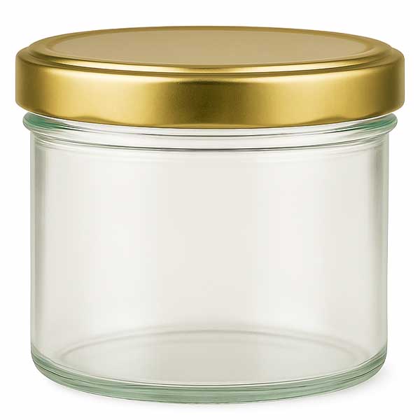 230ml cilindrische pot met BasicSeal deksel goud UNiTWIST