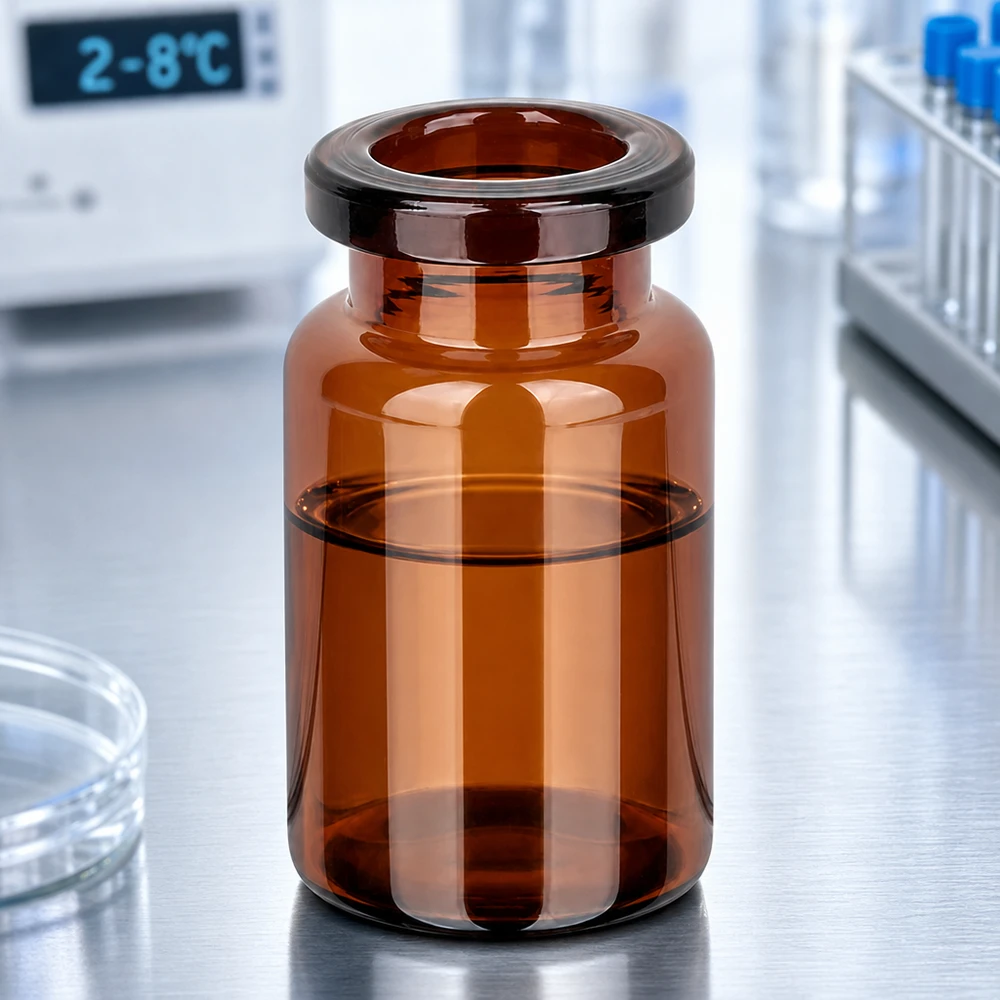 Injectiefles bruin glas 5ml Hochwertige Braunglas Vials 5ml für aseptische Abfüllung von Injektionspräparaten
