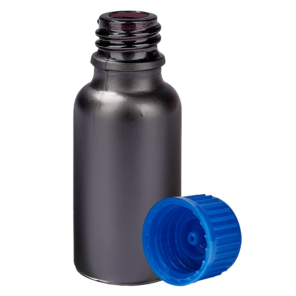 20ml fles 11mm SV blauw STD BlackLine UT18/20 20ml fles 11mm SV blauw STD BlackLine UT18/20