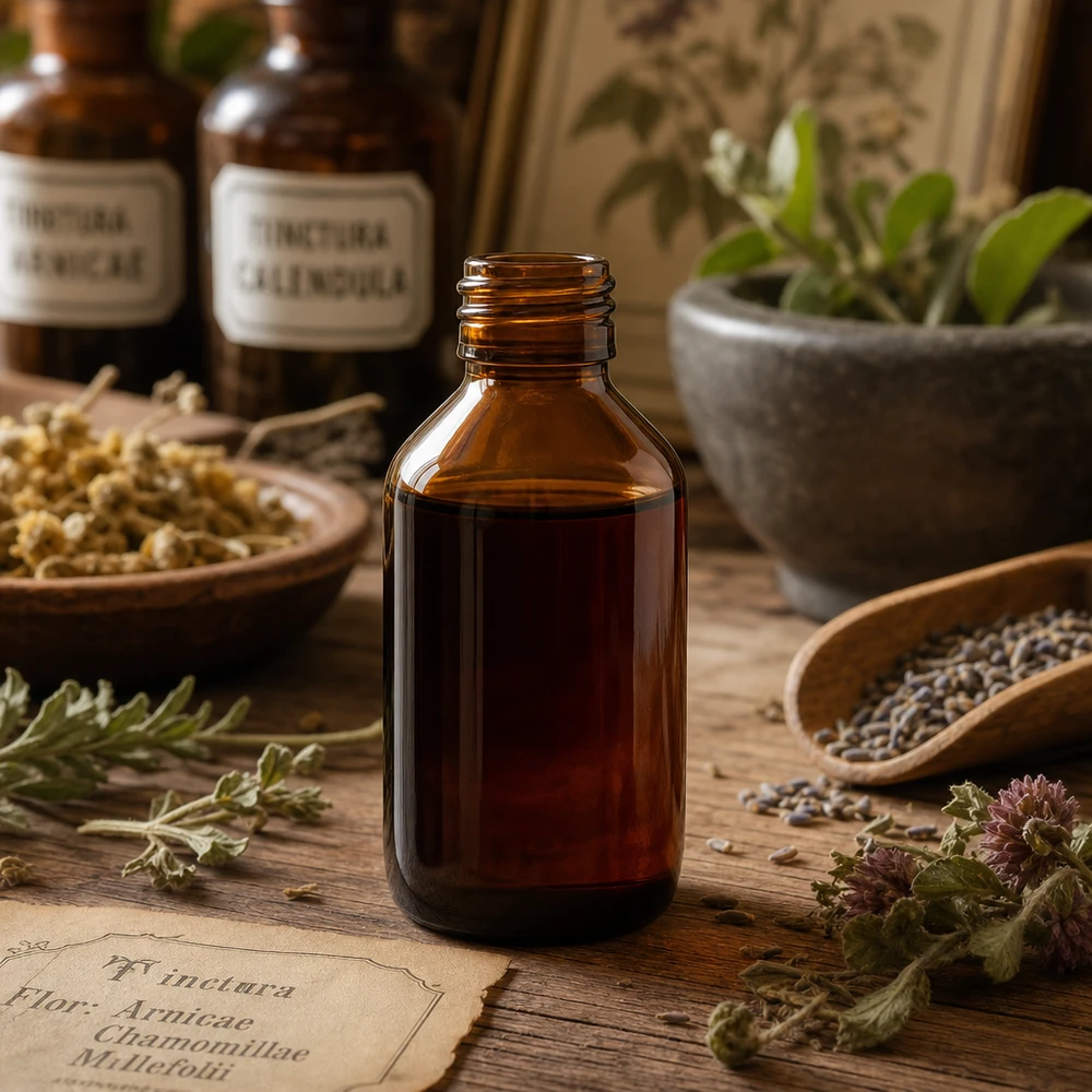 Bruin 100ml glazen flesje PP28 voor homeopathische middelen en essentiële oliën zonder dop
