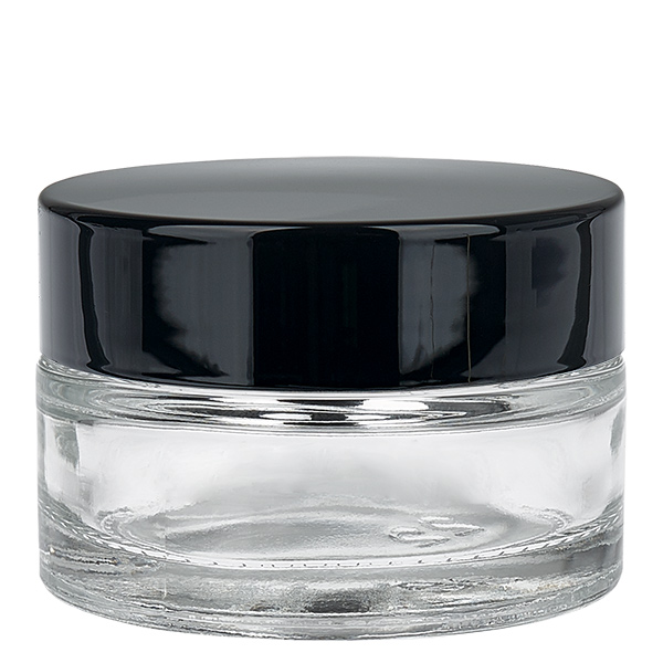 Glazen pot 20ml helder met deksel UNiTWIST Glazen pot 20ml helder met deksel UNiTWIST