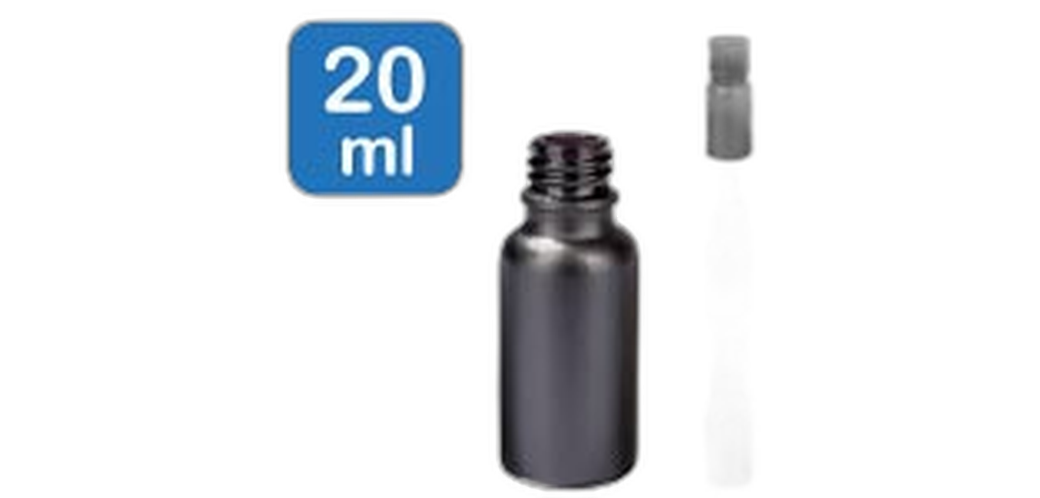 20ml BlackLine apothekersflessen UT18