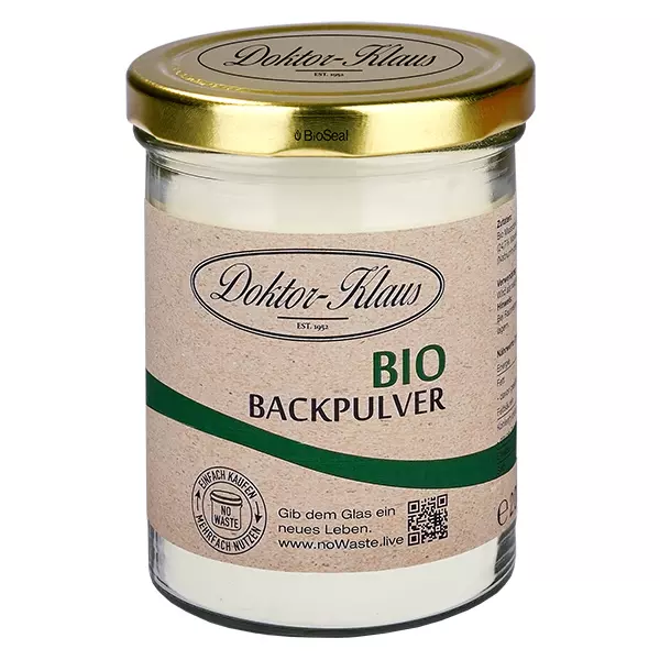 200 g biologisch bakpoeder Doktor-Klaus noWaste 200 g biologisch bakpoeder Doktor-Klaus noWaste