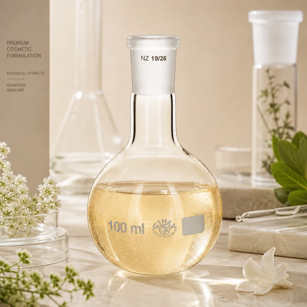 Rondbodemkolf voor laboratoriumtoepassingen - 100 ml inhoud met universeel standaard geslepen verbindingssysteem