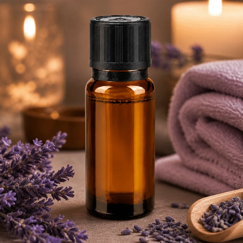 Bruine glazen fles 10ml met zwart druppelsluiting 1mm kinderslot Bliw. VR Bruinglazen druppelflesje van 10 ml met een opening van 1 mm, ideaal voor het doseren van plantenextracten en oliën