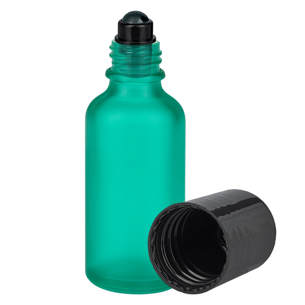 50ml flacon roll-on zwart STD GreenLine UT18/50 50ml flacon roll-on zwart STD GreenLine UT18/50