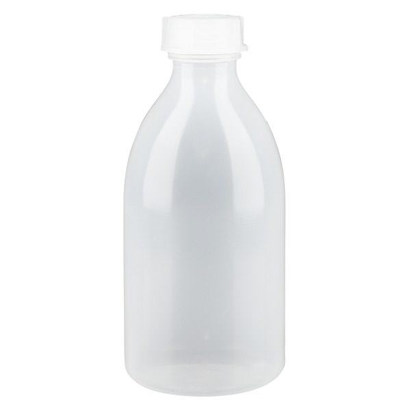 Nauwe hals laboratoriumfles 250ml met schroefsluiting Nauwe hals laboratoriumfles 250ml met schroefsluiting