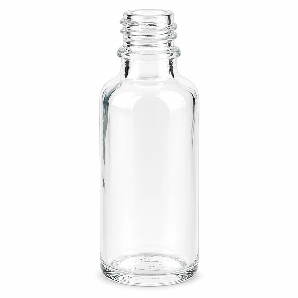 Helder glazen fles 30ml 30ml heldere apothekersfles ApoGlas gemaakt van hoogwaardig glas voor medicijnen en tincturen