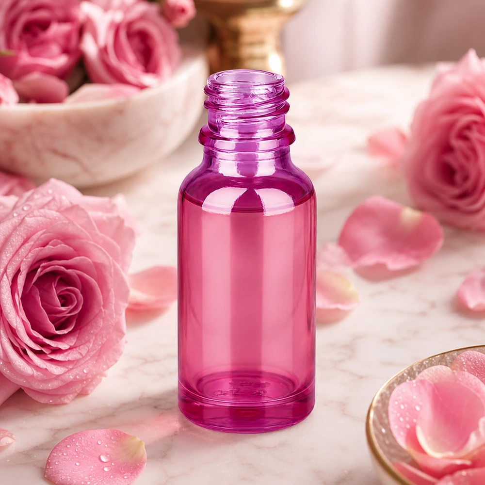 Handig 20ml apothekersflesje PurpleLine paars glas UT18 20 UNiTWIST voor serums en tincturen