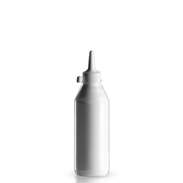 250 ml lotionfles met bevestigingsband 250 ml lotionfles met bevestigingsband