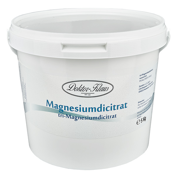 5kg Doktor-Klaus tri-magnesiumdicitraat watervrij 5kg Doktor-Klaus tri-magnesiumdicitraat watervrij