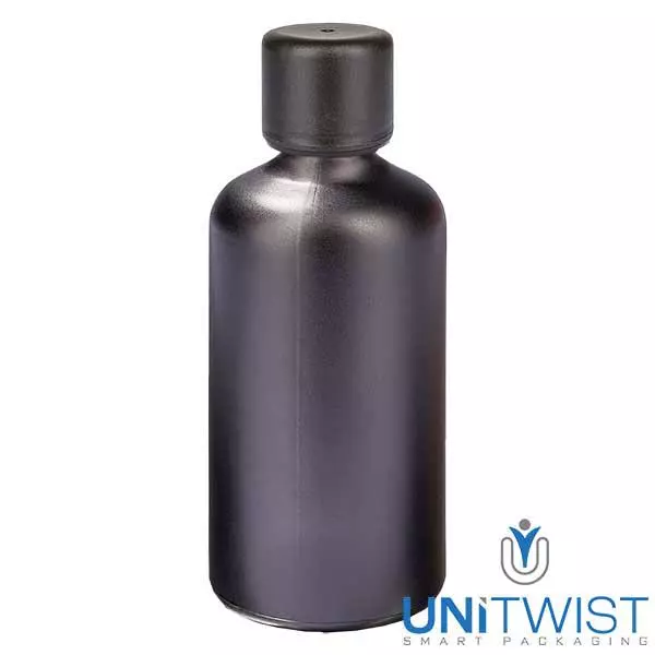 100 ml fles 6 mm, schroefsluiting met garantielsluiting (OV), BlackLine UT18/50 UNiTWIST 100 ml fles 6 mm, schroefsluiting met garantielsluiting (OV), BlackLine UT18/50 UNiTWIST