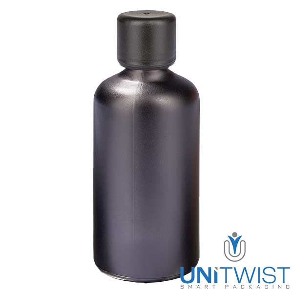 100 ml fles 6 mm, schroefsluiting met garantielsluiting (OV), BlackLine UT18/50 UNiTWIST 100 ml fles 6 mm, schroefsluiting met garantielsluiting (OV), BlackLine UT18/50 UNiTWIST