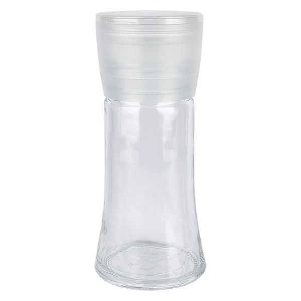 Kruidenpotje van helder glas, 95 ml, Mühlwerk Keramik, transparant Kruidenpotje van helder glas, 95 ml, Mühlwerk Keramik, transparant