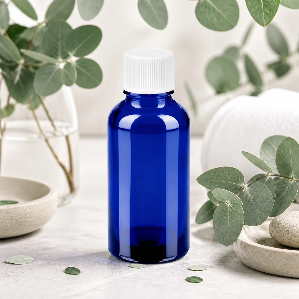 Veelzijdig klein glazen flesje voor DIY cosmetica serums parfums en zelfgemaakte producten