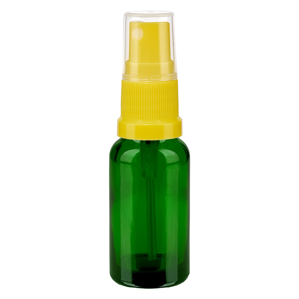 20ml spuitfles geel/tr. STD GreenLine UT18/20 20ml spuitfles geel/tr. STD GreenLine UT18/20