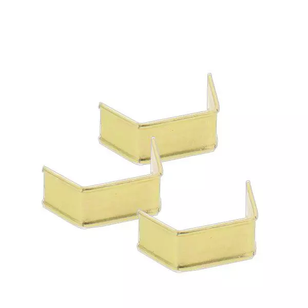 100 x U-Clip van papier, lengte 33, goud 100 x U-Clip van papier, lengte 33, goud