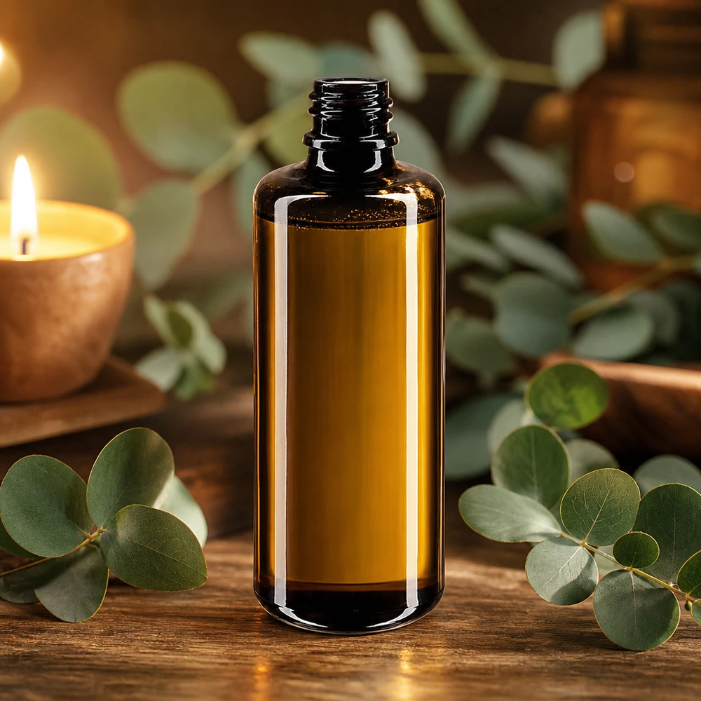 Violet glazen druppelfles Orion 100ml - ideaal voor lichtgevoelige stoffen en natuurlijke cosmetica