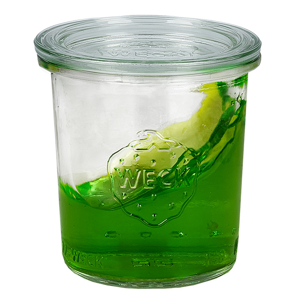 Set van 24 Weck potten 140 ml bekers met 24 glazen deksels Set van 24 Weck potten 140 ml bekers met 24 glazen deksels