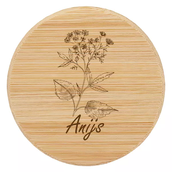 Houten deksel "Anijs" voor WECK RR60 Houten deksel "Anijs" voor WECK RR60