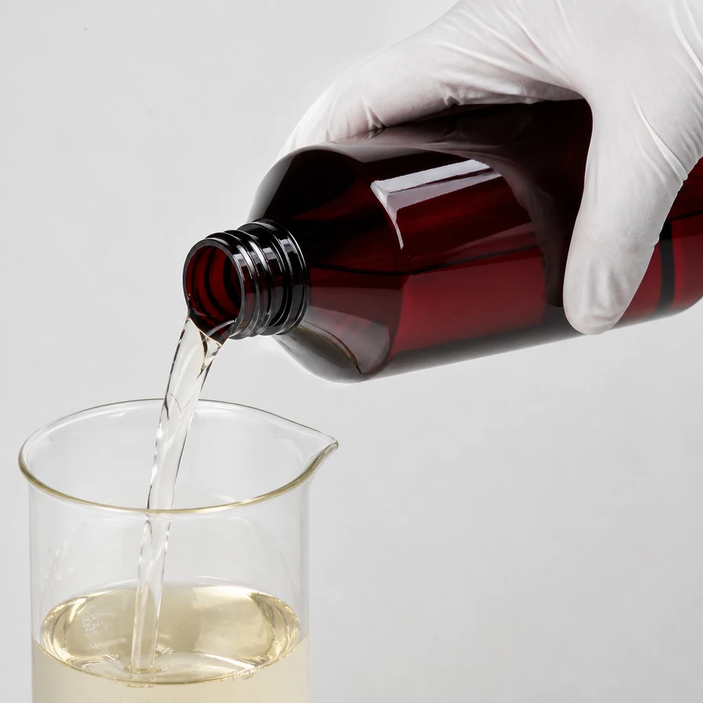 PET fles 750ml met ontgassingsdop rood Voedselveilige rode PET-fles van 750 ml met ontluchtingsdop voor een veilige dosering van vloeistoffen