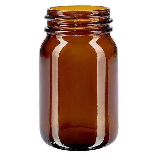 200ml wijde hals fles amber glas 200ml wijde hals fles amber glas