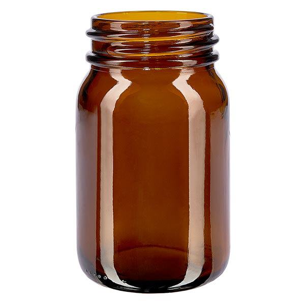 200ml wijde hals fles amber glas 200ml wijde hals fles amber glas
