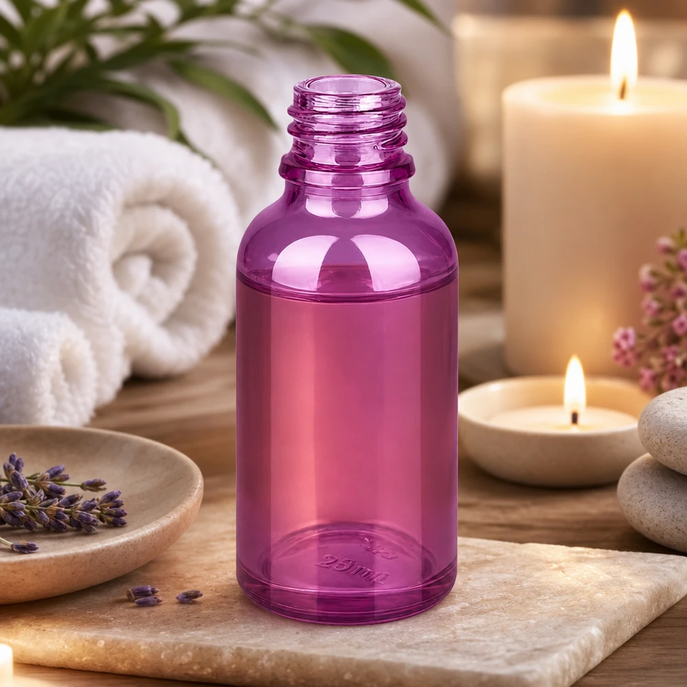 Handige 30ml PurpleLine apothekersfles met UNiTWIST systeem voor eenvoudig doseren