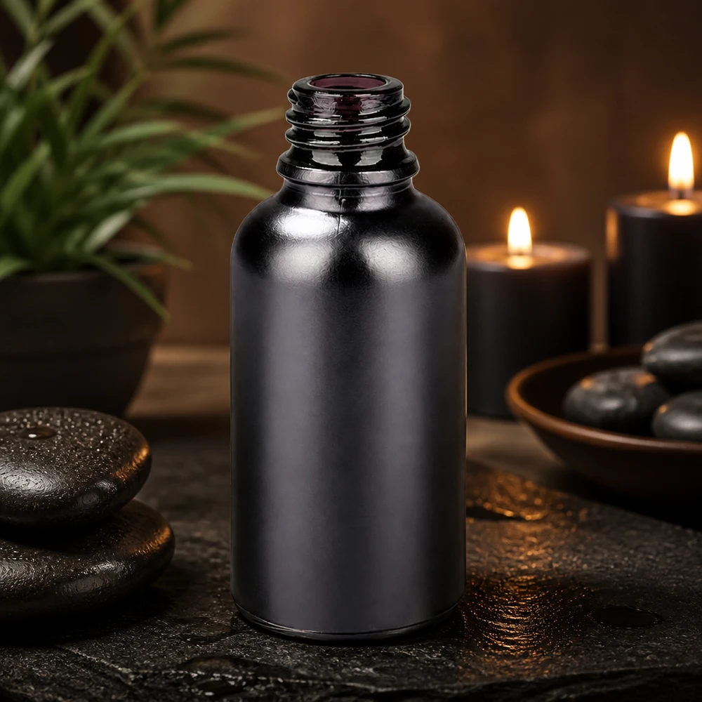 BlackLine 30ml apothekersfles UT18/30 voor het veilig bewaren van lichtgevoelige stoffen
