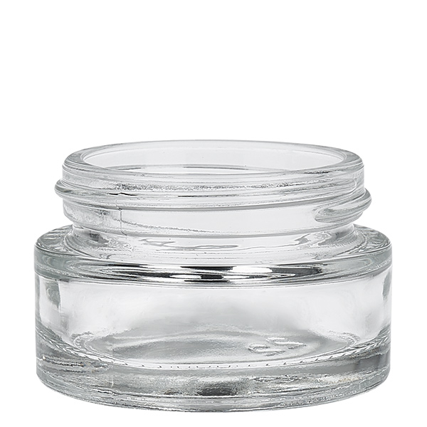 Glazen pot 20ml helder met deksel UNiTWIST Glazen pot 20ml helder met deksel UNiTWIST