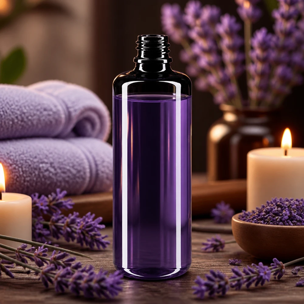 50ml Orion violet glazen druppelfles met karakteristieke donkere kleur voor optimale lichtbescherming
