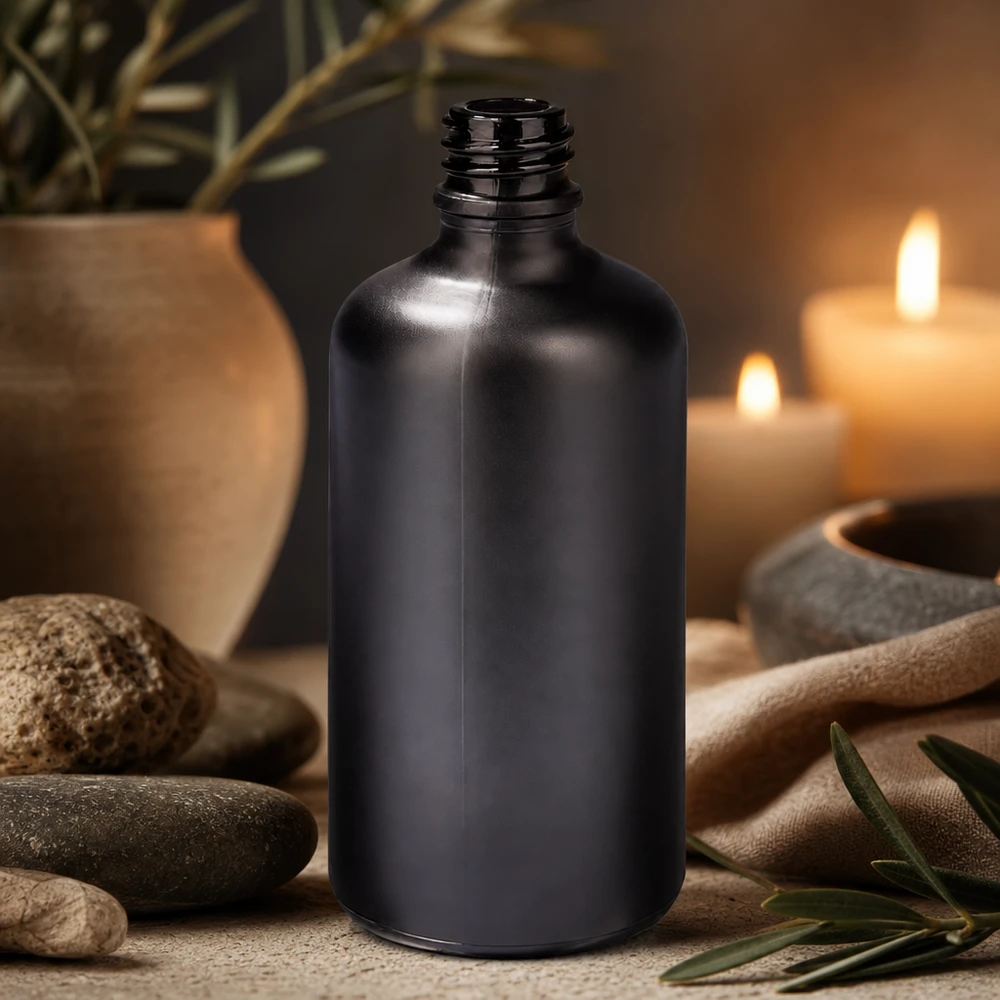 100ml apothekersfles BlackLine UT18/100 UNiTWIST in klassieke apothekersvorm voor de professionele sector
