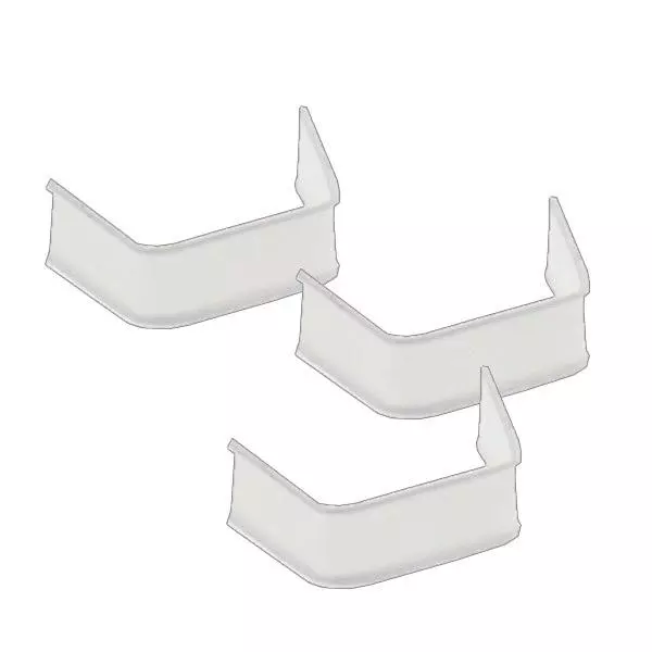 100 x U-Clip van papier, lengte 40, wit 100 x U-Clip van papier, lengte 40, wit