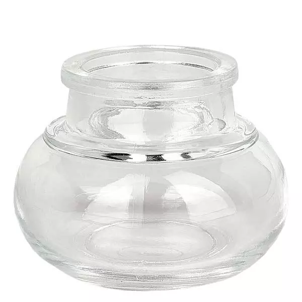 Kurkfles Belly 40ml helder, opening 27 mm, zonder kurk