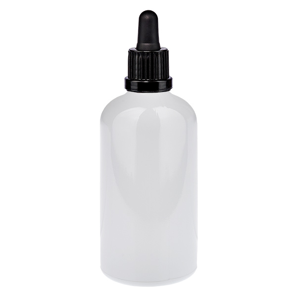 100 ml pipetflesje zwart originele sluiting WhiteLine UT18/100 100 ml pipetflesje zwart originele sluiting WhiteLine UT18/100