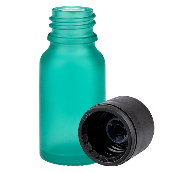 10ml flessenglazen 6mm SV zwart STD GreenLine UT18/10 10ml flessenglazen 6mm SV zwart STD GreenLine UT18/10