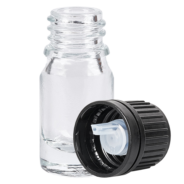 5ml druppelflesje 1mm zwart OV ClearLine UT18/5 5ml druppelflesje 1mm zwart OV ClearLine UT18/5