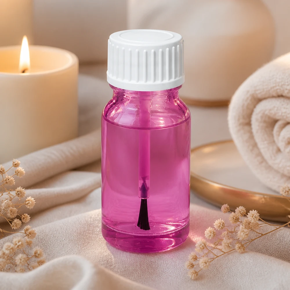 10ml penseelflesje wit standaard PurpleLine UT18/10 Professioneel 10ml borstelflesje STD PurpleLine UT18/10 voor schoonheidsinstituten en salons