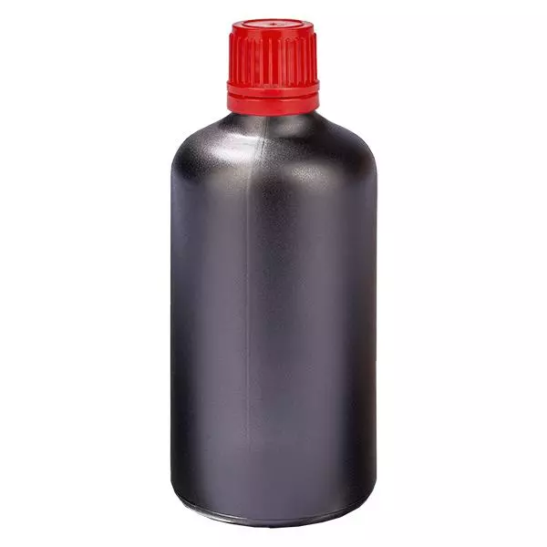 100ml fles 11mm SV rood OV BlackLine UT18/100 100ml fles 11mm SV rood OV BlackLine UT18/100