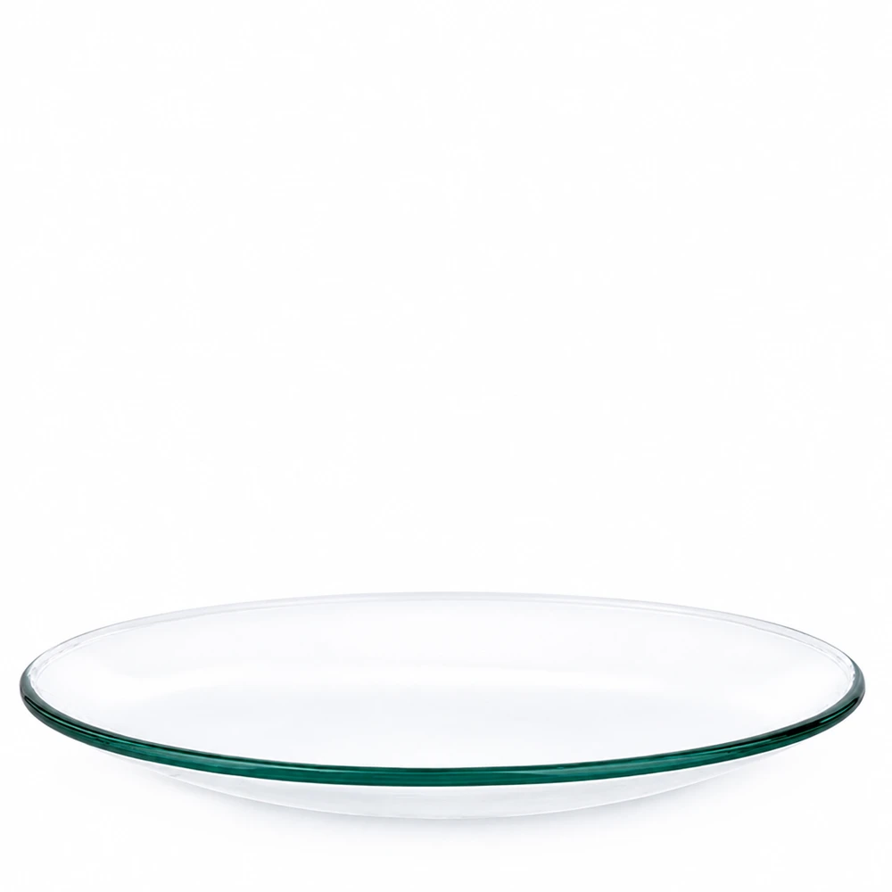 Schaaltje van helder horlogeglas 110 mm voor analyse en synthese in het laboratorium of scheikundelokaal
