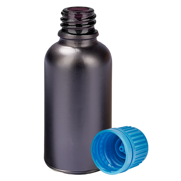 30ml flacon 11mm SV blauw OV BlackLine UT18/30 30ml flacon 11mm SV blauw OV BlackLine UT18/30
