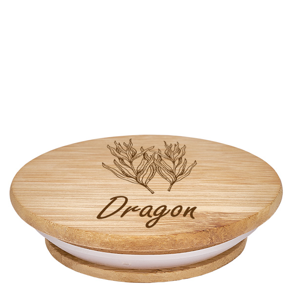 Houten deksel "Dragon" voor WECK RR60 Houten deksel "Dragon" voor WECK RR60