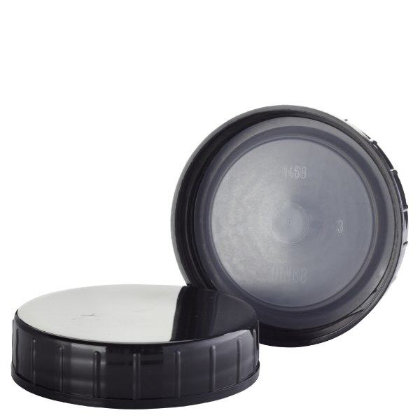 Schroefsluiting zwart van PPN 68 mm (DIN 68)