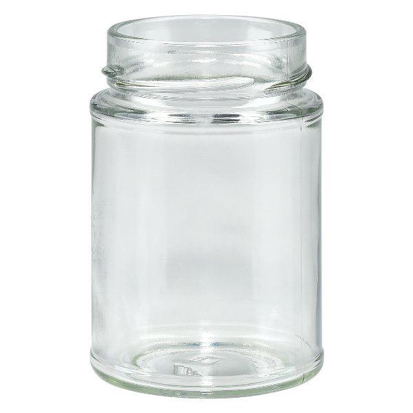 Runda202-portieglas van 202 ml, geschikt voor levensmiddelen, voor jam, honing en sauzen