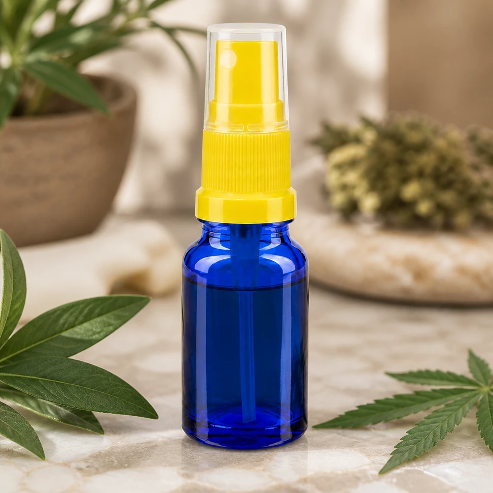 Praktische 10ml sprayflacon met fijne nevel voor gezichtstoner BlueLine UT18 10