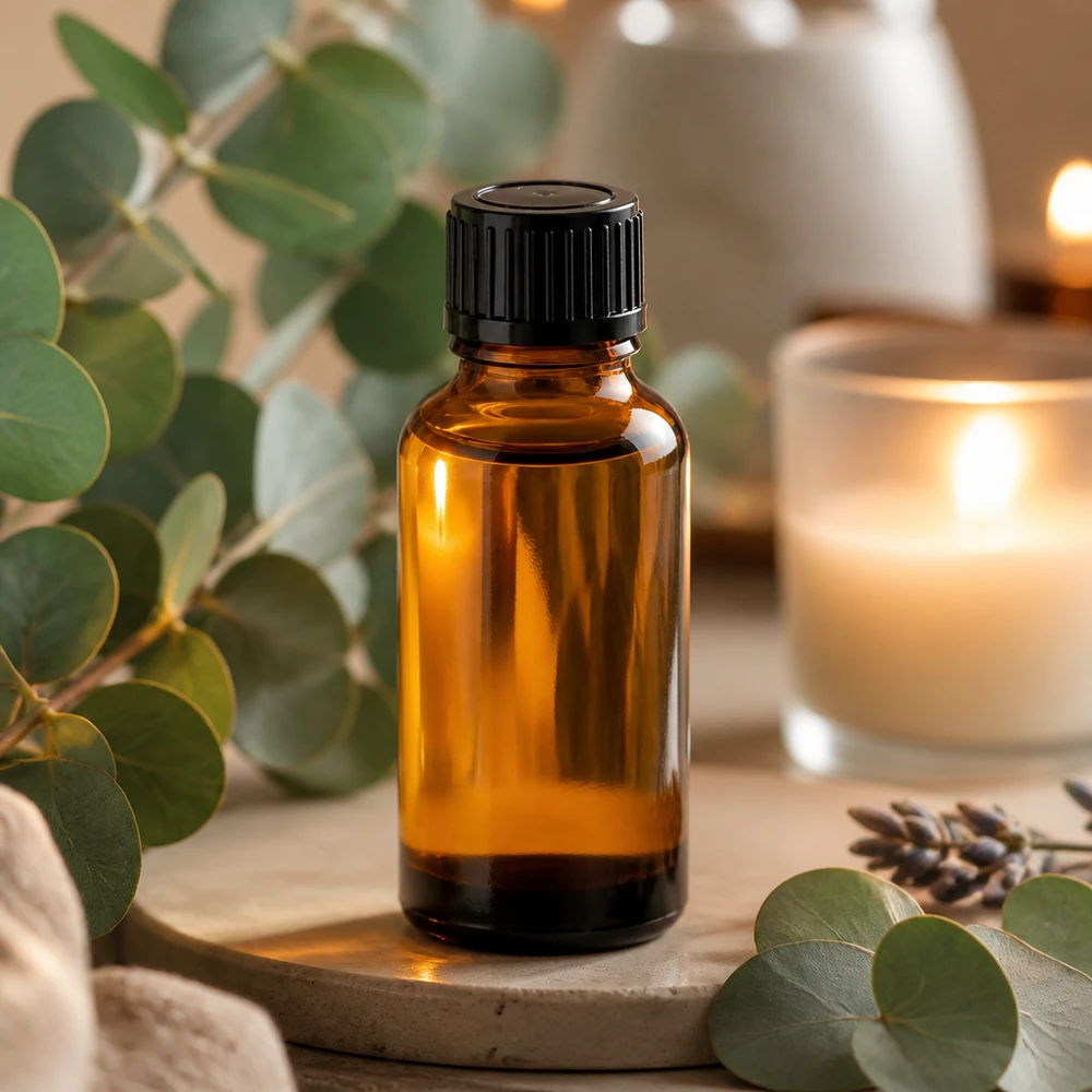 30ml fles 11mm SV zwart STD BrownLine UT18/30 Duurzame amberkleurige glazen fles 30ml herbruikbaar voor zelfgemaakte serums en oliën